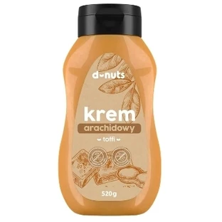 D-nuts Caramel à la crème de cacahuètes 520 g