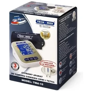 TECH-MED Bloeddrukmeter TMA-10 + voedingsadapter