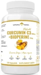 Altopharma Curcumine C3 500 mg + Bioperine 10 mg 120 capsules.