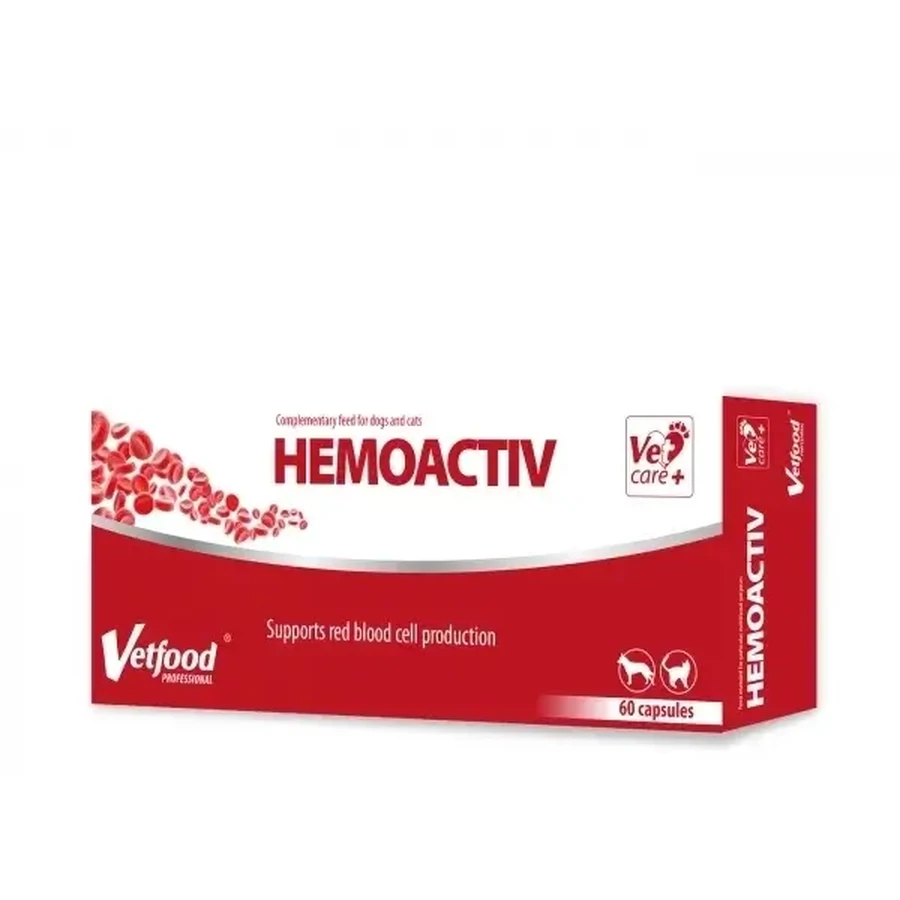 VETFOOD HemoActiv 60 cápsulas.