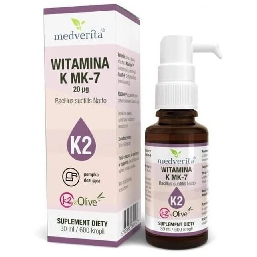 Medverita Vitamina K2 600 gotas 30 ml