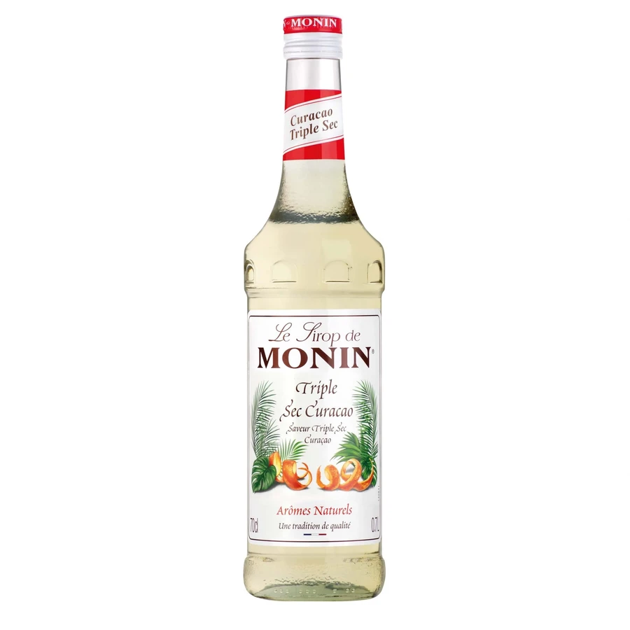 Monin Curacao Triple Sec Weißer Orangensirup 0,7 l