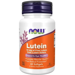 Now Foods Luteína 10 mg 60 cápsulas
