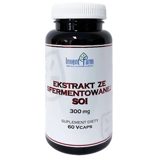 Gefermenteerd soja-extract 300 mg 60 capsules.