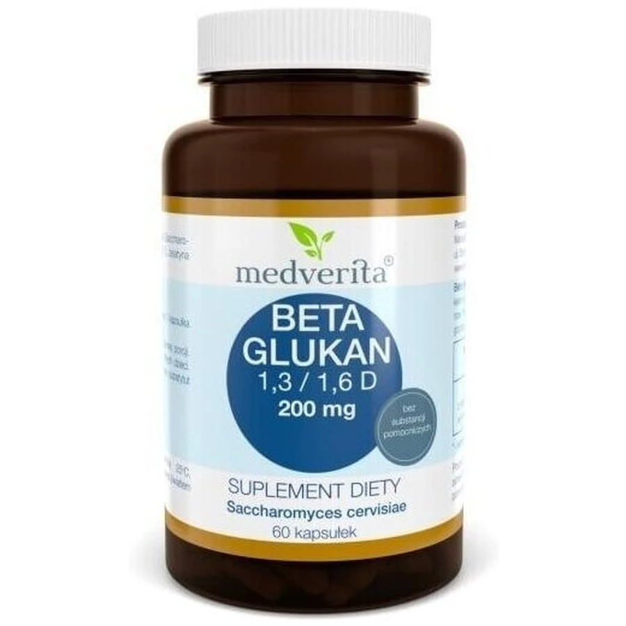 Medverita Beta Glucan 200 mg 60 capsules