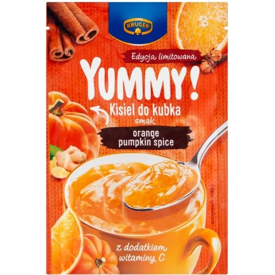 Kruger Lekker! Kisel tot cup smaak oranje pompoen specerij 30g