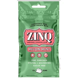 Chicle Zinq Melón Menta 22 unid.