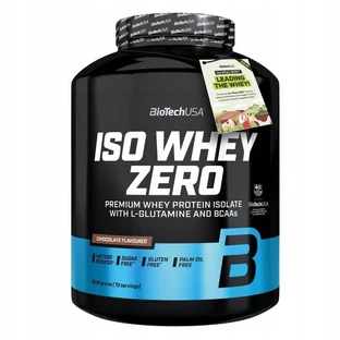BioTech USA Iso Whey Zero Chocolate 1816 g