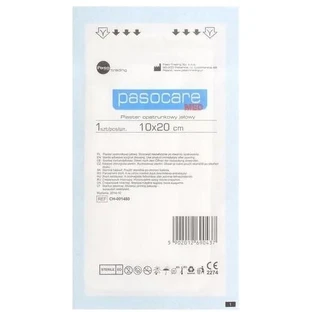Pasocare Med Steriles Verbandspflaster 10 x 20 cm 1 Stück.
