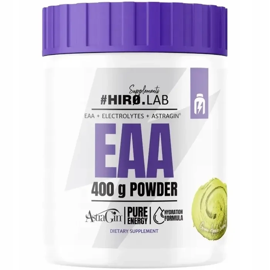 HIRO.LAB EAA-aminozuren met appelsmaak 400 g