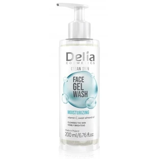 DELIA Clean Skin Moisturizing Face Wash Gel 200 ml