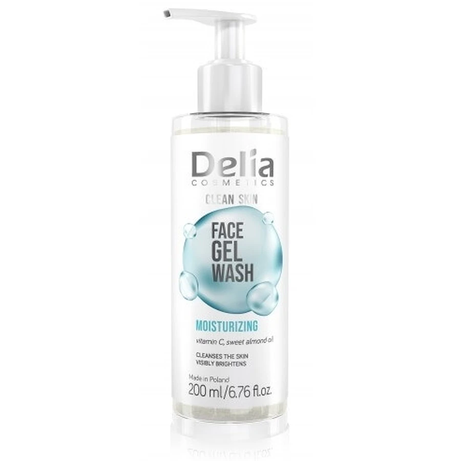 DELIA Clean Skin Moisturizing Face Wash Gel 200 ml