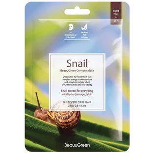 BEAUUGREEN Firming mask with snail mucus 23 g