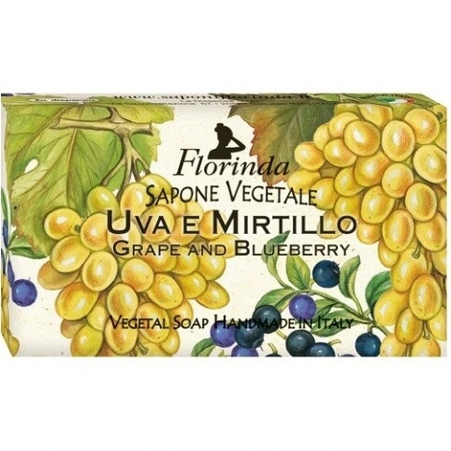 FLORINDA Natuurlijke plantaardige zeep druif 100 g