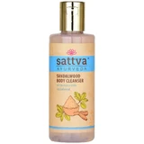 Sattva Sandalwood body wash gel 210 ml