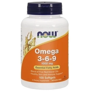 NOW FOODS Omega 3-6-9 100 capsules