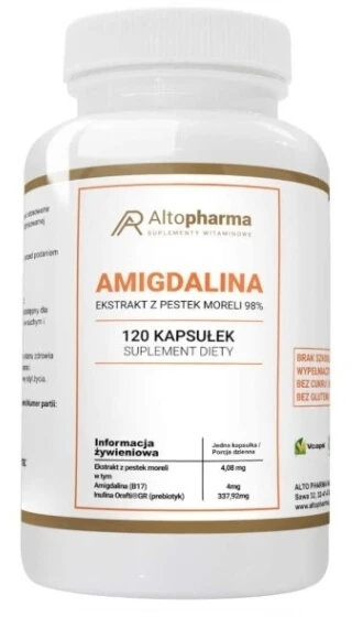Altopharma Amigdalin 120 capsules