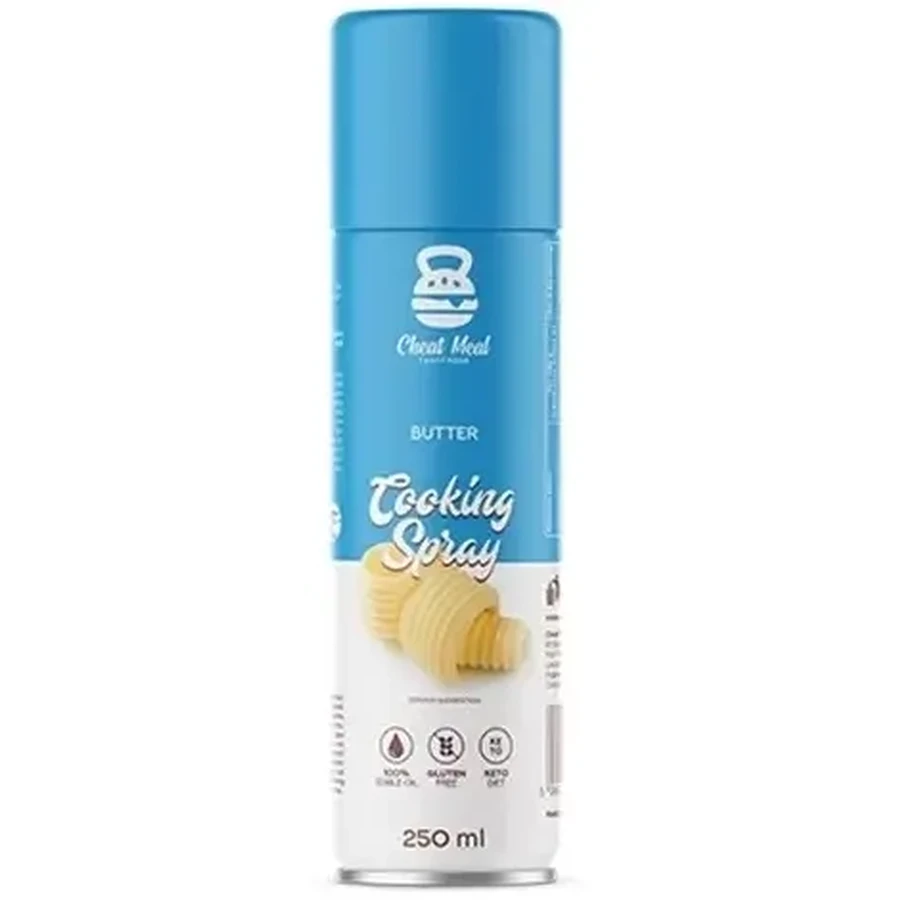 Cheat Meal Kookspray Canola olie met botersmaak 250 ml.