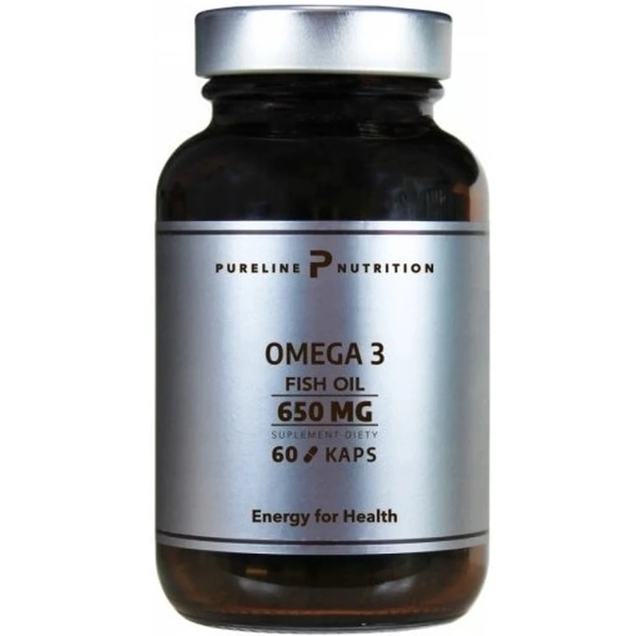 Pureline Nutrition Omega 3 650 mg, 60 cápsulas