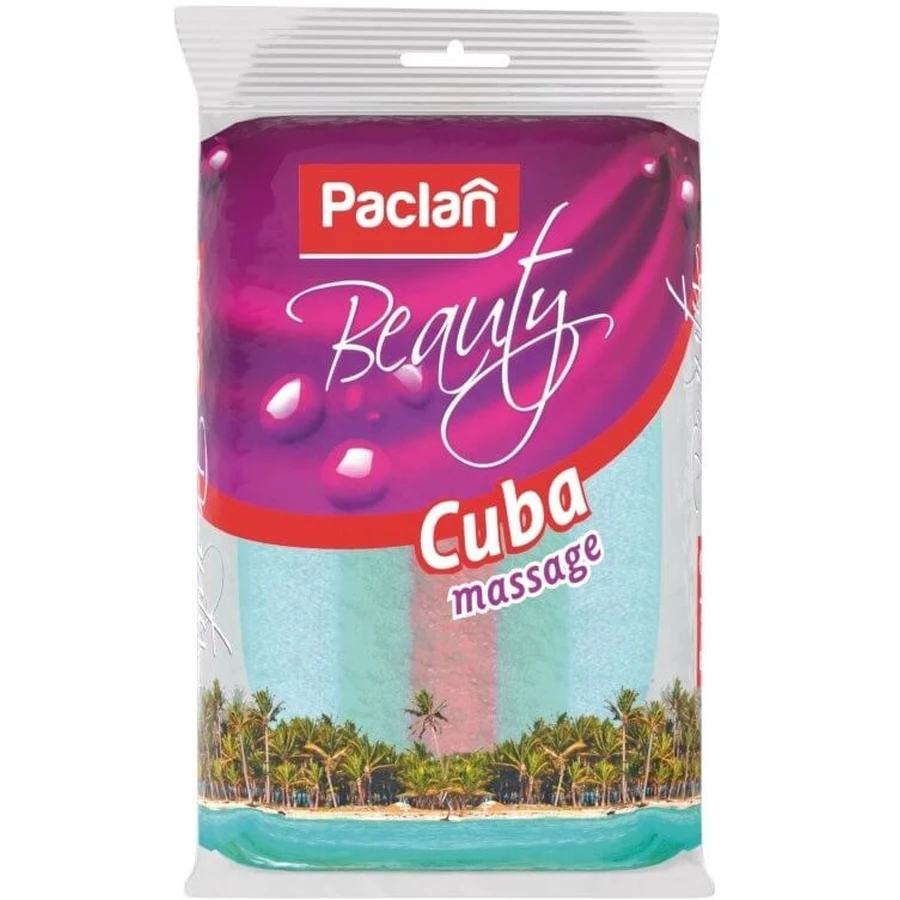 Paclan Beauty Cuba Massagespons Lichaam 1 stuk.
