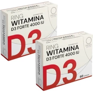 Ring Vitamin D3 Forte 4000 IU 60 capsules Multipack x 2