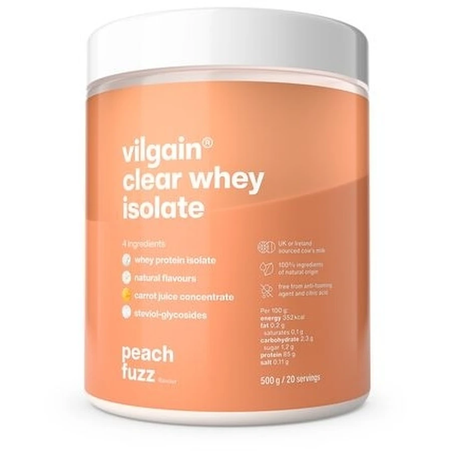 Vilgain Clear Whey Isolate Protein Lemonade, flavor ...