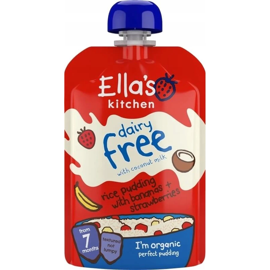 Ella's Kitchen BIO Zuivelvrije rijstpudding met banaan en ...