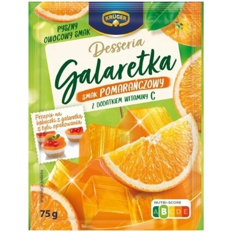 Kruger Desseria Jalea sabor naranja 75g