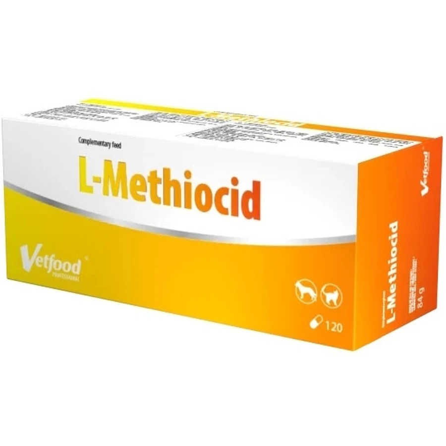 VETFOOD L-Methiocid 120 capsules.