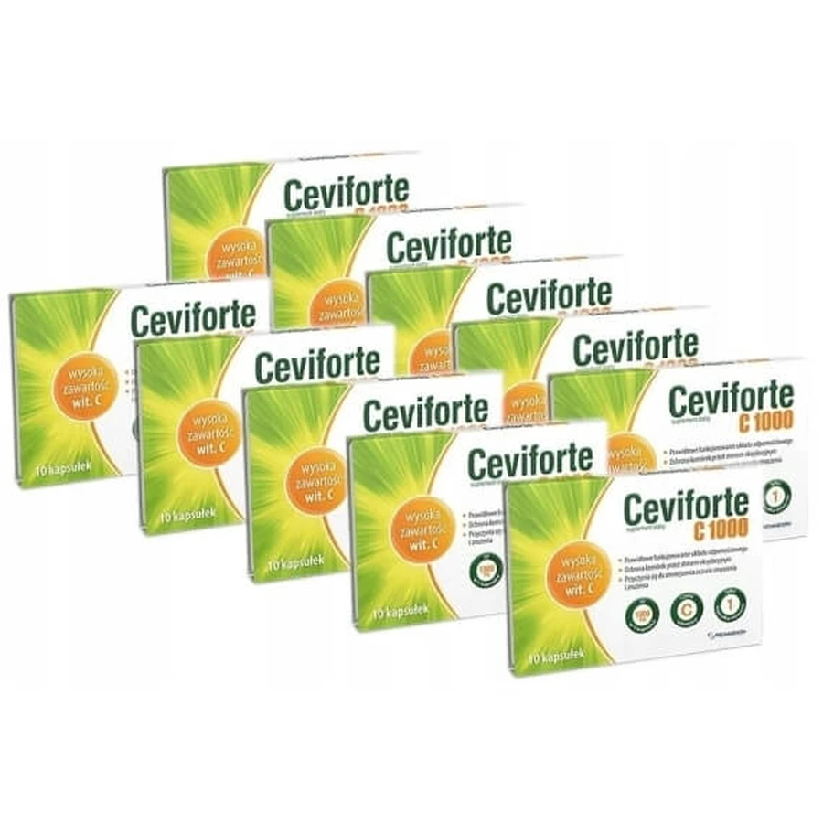Ceviforte C 1000 10 cápsulas Multipack x10
