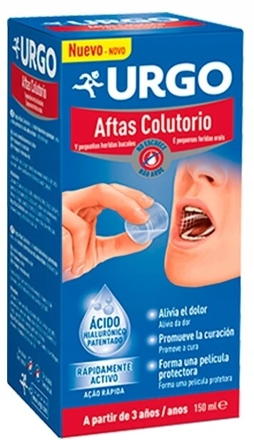 Urgo mouthwash 100 ml (bottle).
