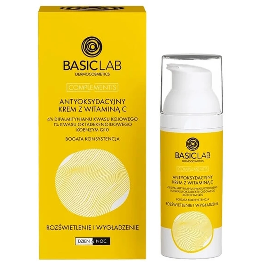 BasicLab Antioxidant vitamin C cream, 4% ...