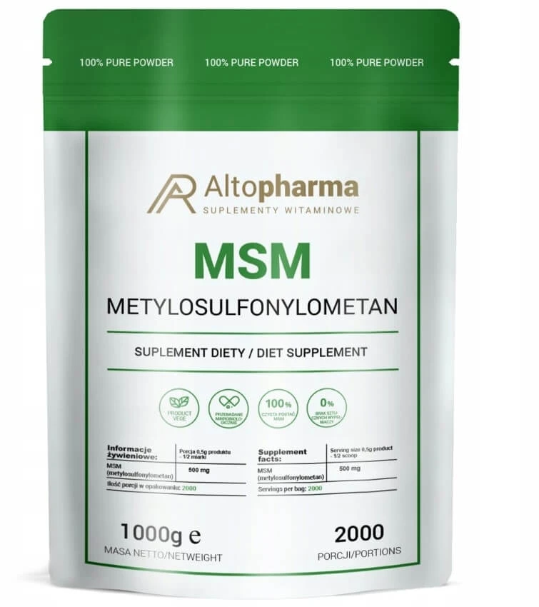 Altopharma MSM powder 1 kg