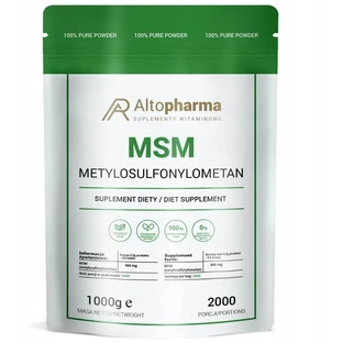 Altopharma MSM en polvo 1 kg