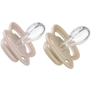 B.BOX baby pacifier 6m+ Pink/Latte 2 pieces