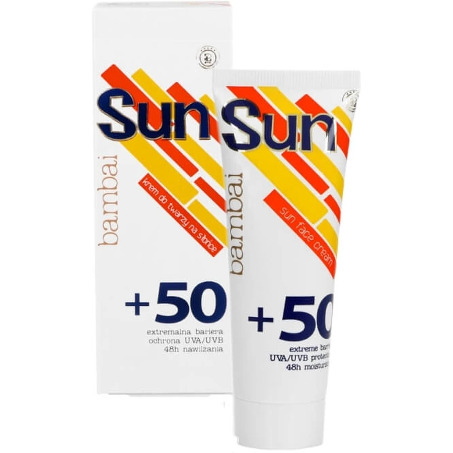 Sun Bambai Crema Facial FPS 50+ 50 g