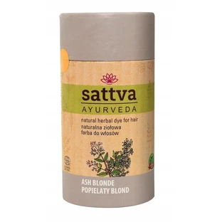 Sattva Naturalna ziołowa farba do włosów Popielaty blond ...