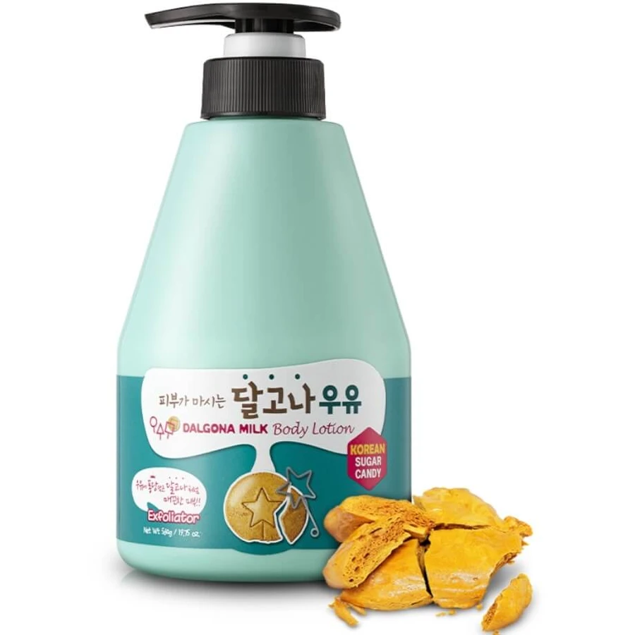 Kwailnara Dalgona Loción Corporal de Leche Exfoliante e Hidratante ...