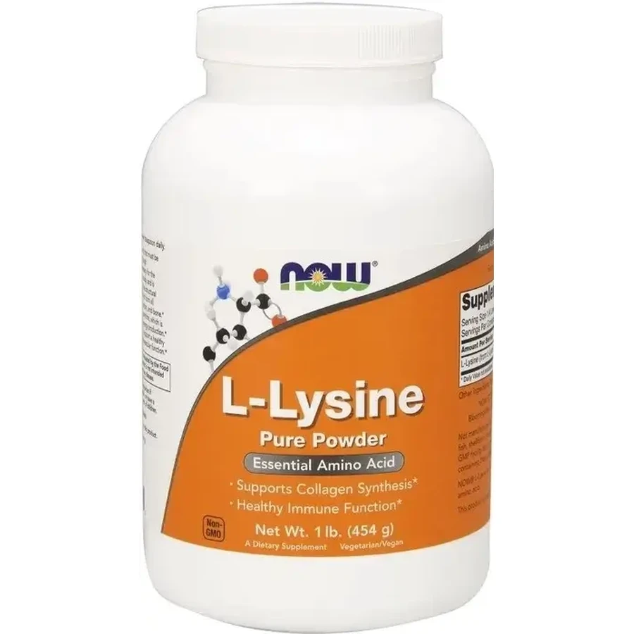 NOW FOODS L-Lysin 454 g