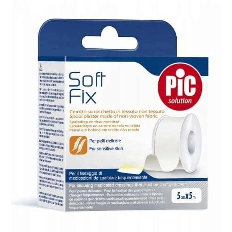 PIC SoftFix 5cmx5m en rollo parche 1 pieza