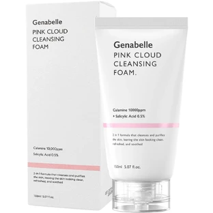 Genabelle Pink Cloud Cleansing Foam 150 ml.