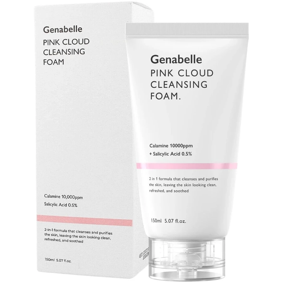 Genabelle Pink Cloud Cleansing Foam 150 ml.