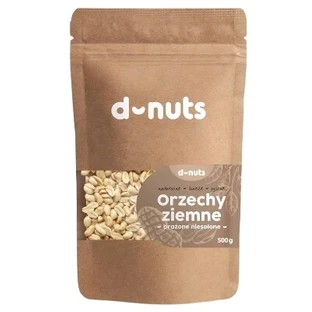 D-Nüsse Erdnüsse ohne Salz Premium 500 g
