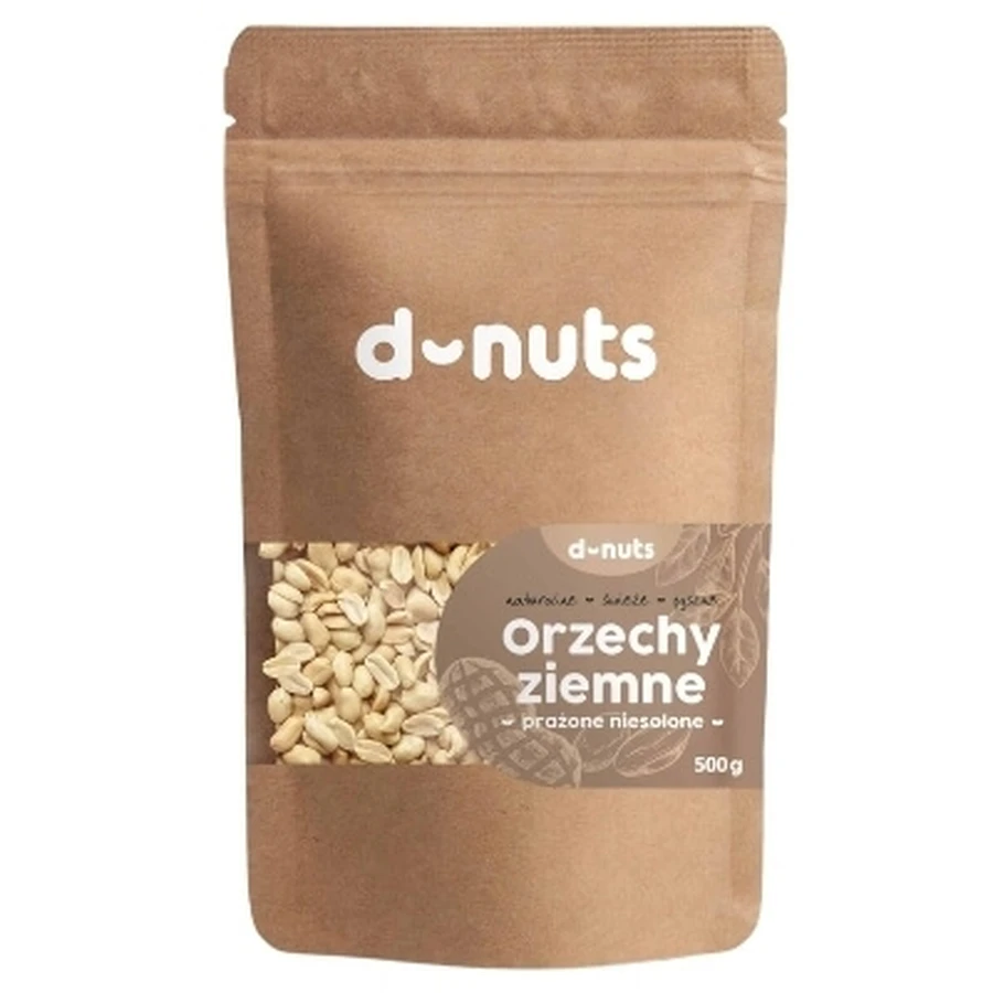 D-Nüsse Erdnüsse ohne Salz Premium 500 g