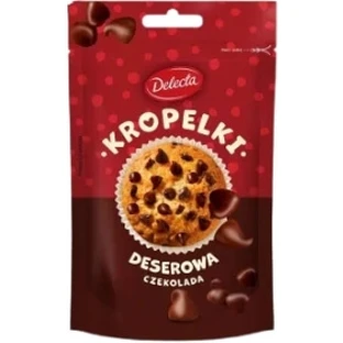 Delecta Kropelki Dessert chocolate 80 g