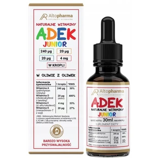 Altopharma Natural Vitamins A,D,E,K Junior Drops in ...