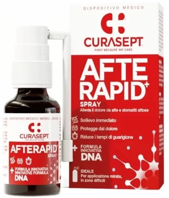 INDENT Curasept Afte Rapid Aphtha Spray 15 ml.