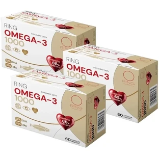 Ring Omega-3 1000 60 capsules Multi-pack x 3
