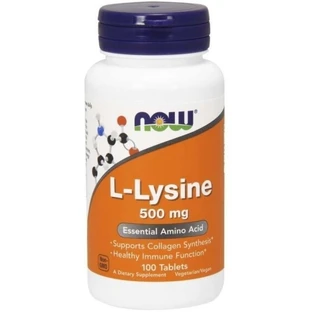 Now Foods L-lysine 500 mg 100 tabletten