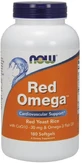 Now Foods Red Omega Aceite de Pescado 180 cápsulas.